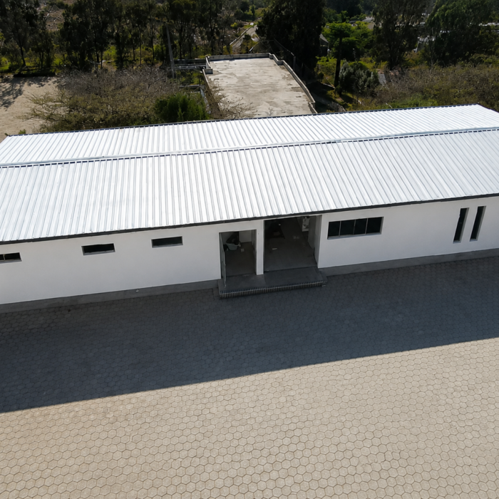 7. Vista aérea de oficinas construidas – Galpón Oyacoto– ARDICOMETAL